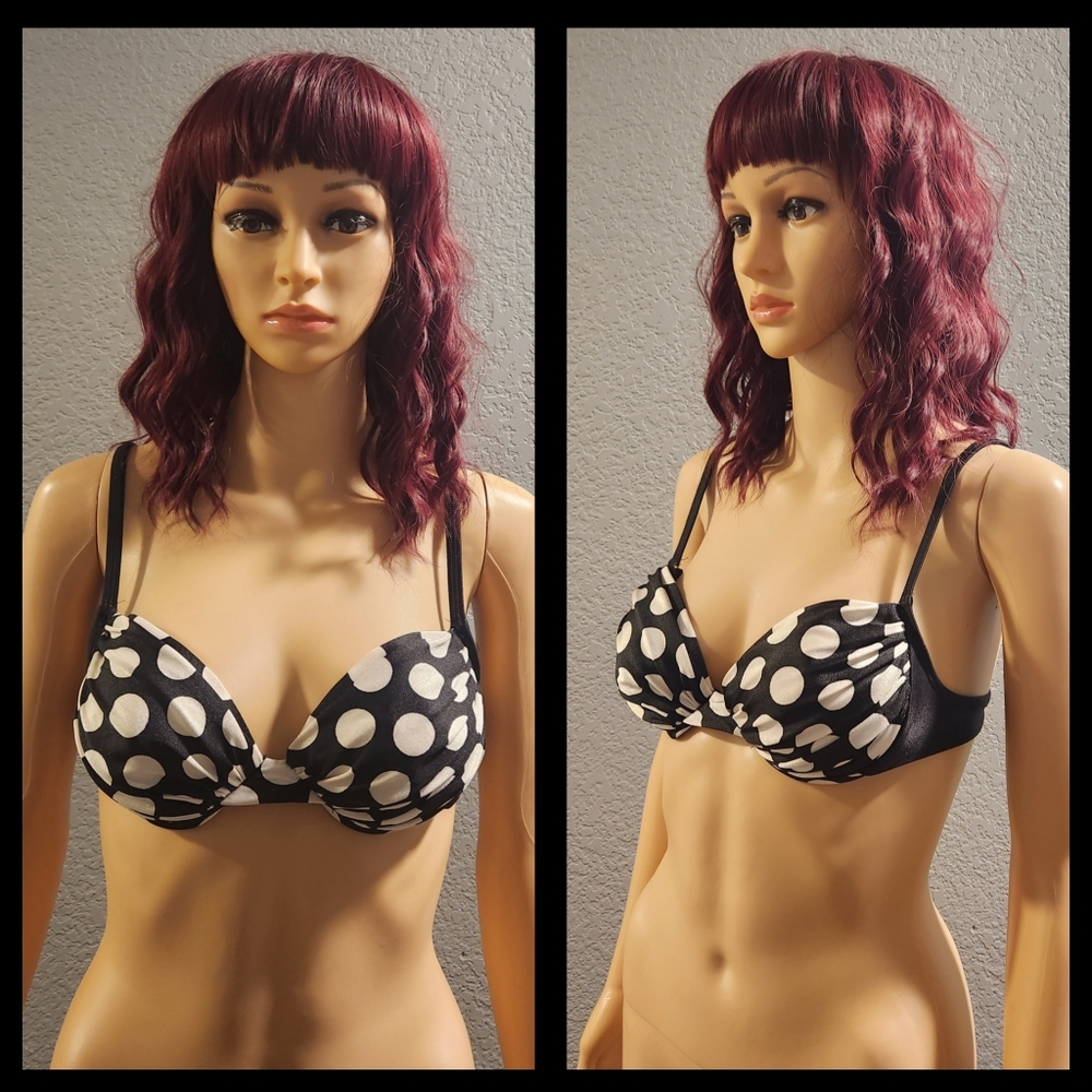 VTG Retro Polka Dot Bikini Top